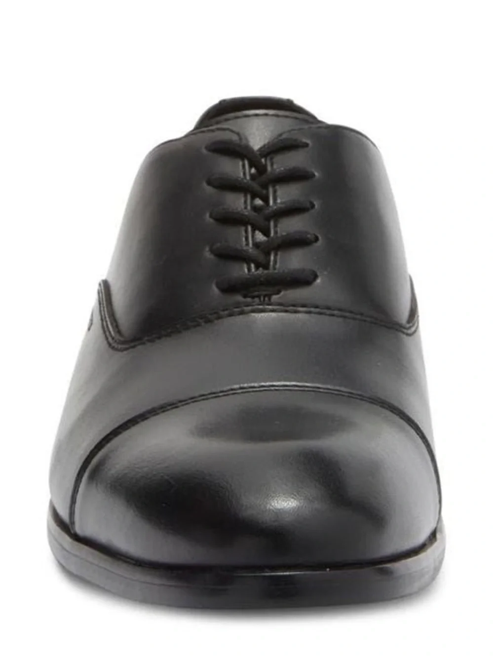 NWT Nordstrom Derby Dress Shoe Harry Black Cap Toe Men Size 9